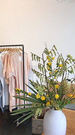 Spring at Juniper with floral arrangement by Twig Living